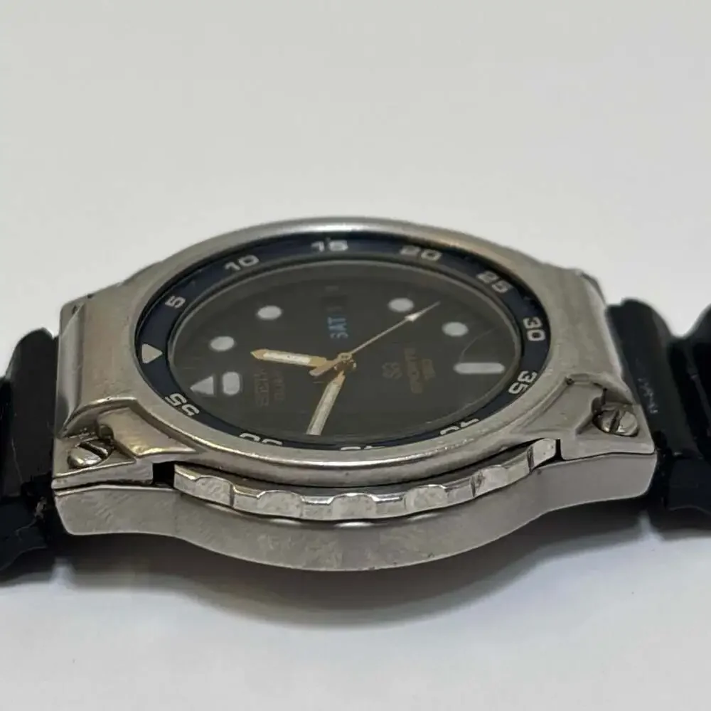 Vintage Seiko SQ Sports 150 5H23-637H Men's Quartz Diver Watch